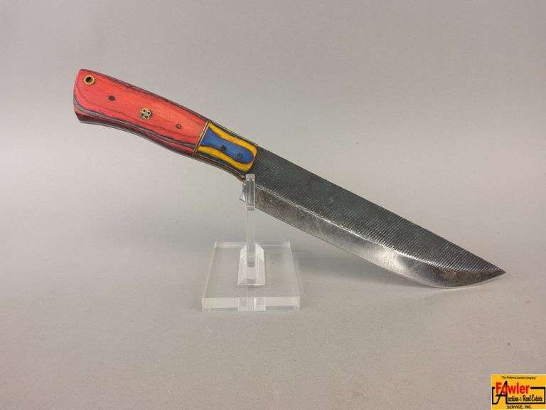 Handmade File Knife with Unique Handle image