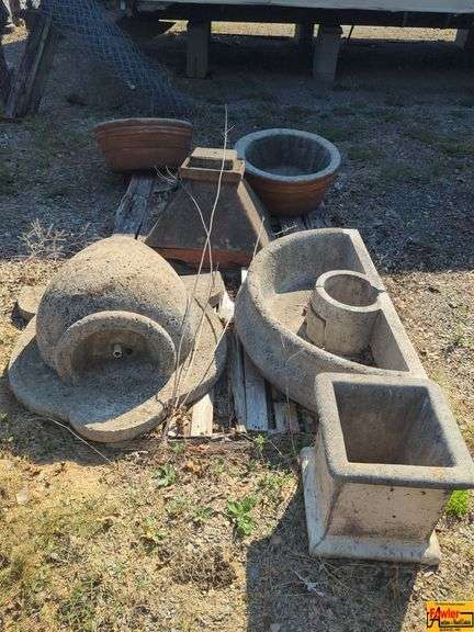 Selection of Outdoor Concrete Garden Planters image