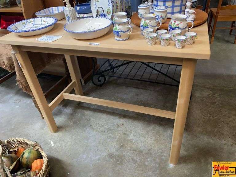 Wooden Table (Contents Not Included) image