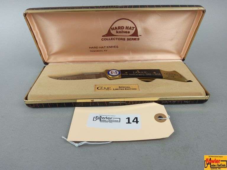 Case XX I.A.M.A.W. 100th Anniversary Knife 1888-1988 Limited Edition image