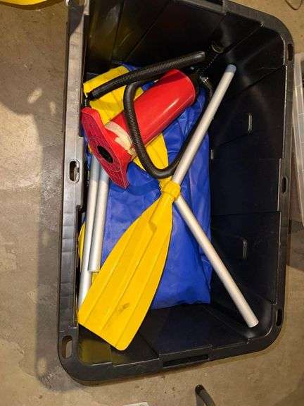 Raft - Pump - Oars