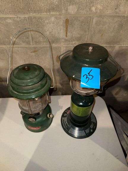 2 - Coleman Camping Lanterns