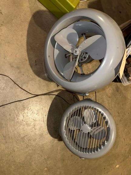 Vintage Electric Fans - 18in. H. - 13in. H.