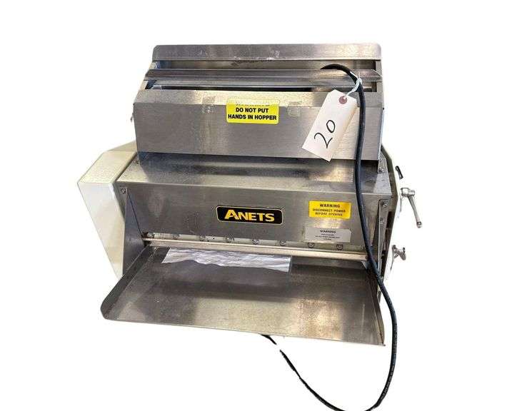 ANETS Counter Top Dough Sheeter - Model SDR-42S - Serial No. S069820310 - 1PH