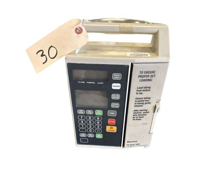 Baxter Flo - Gard 6201 Volumetric Infusion Pump