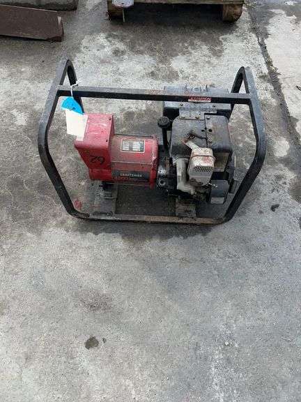 Craftsman 4000 Watt 8 HP Gas Generator