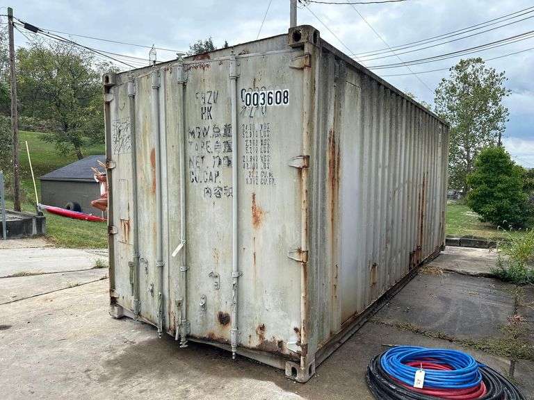 Grey 20ft Shipping Container
