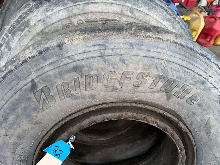 Bridgestone M726 Truck Tires 3 Total