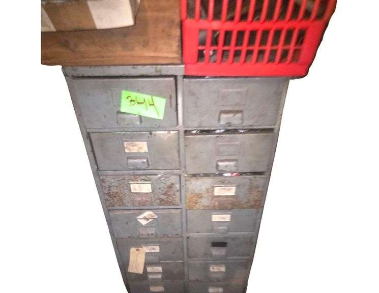 36" Cabinet With Drawers Contents Included image