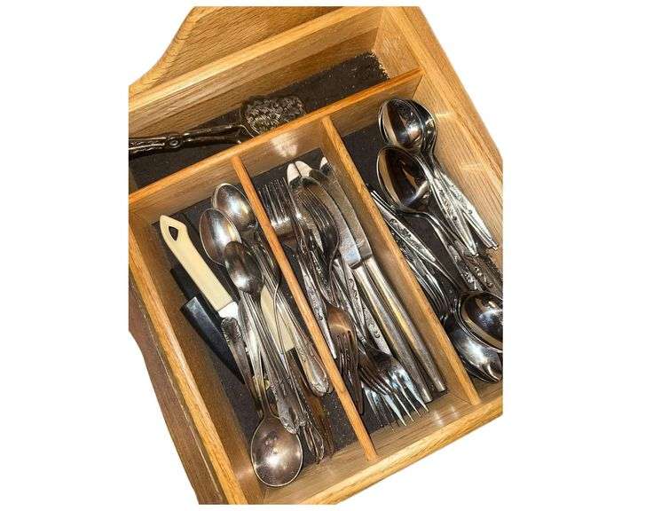 Various Silverware, Kitchen Utensils, and Bottle Openers/ Stoppers image