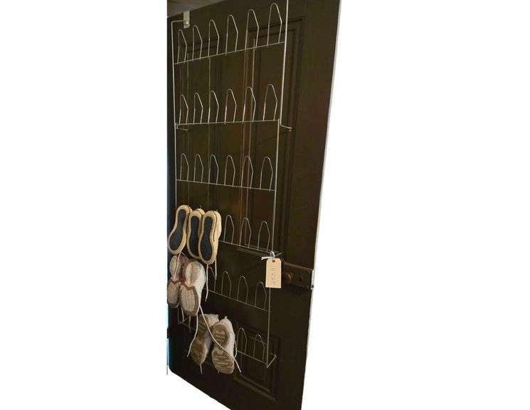 Over the Door Shoe Rack. Shoes Not Included image