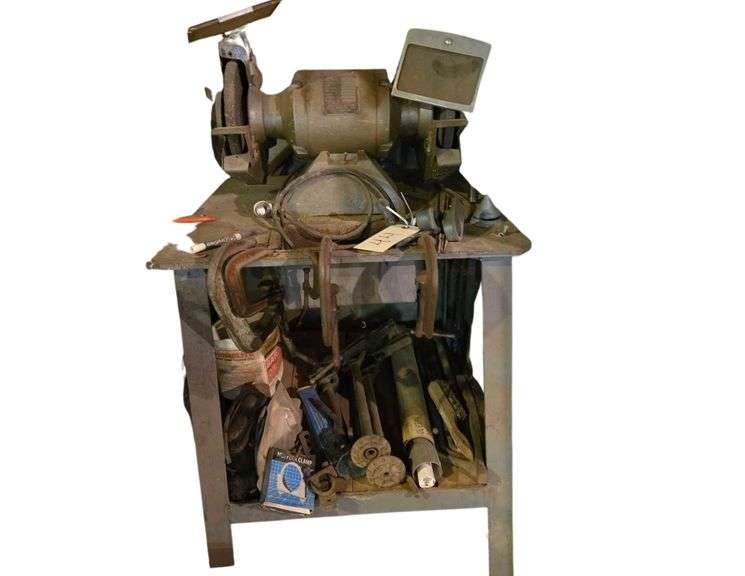 Grinder, Table, and Contents image