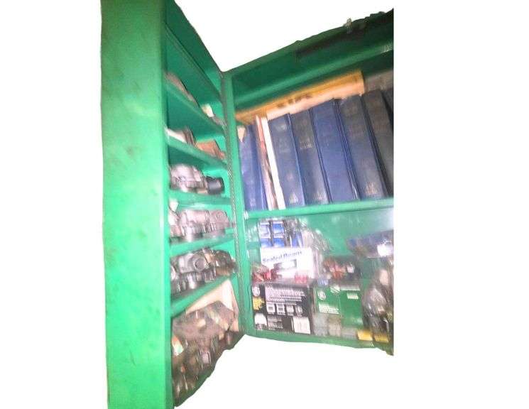 30in Rack with Various Automotive Books and Hardware image