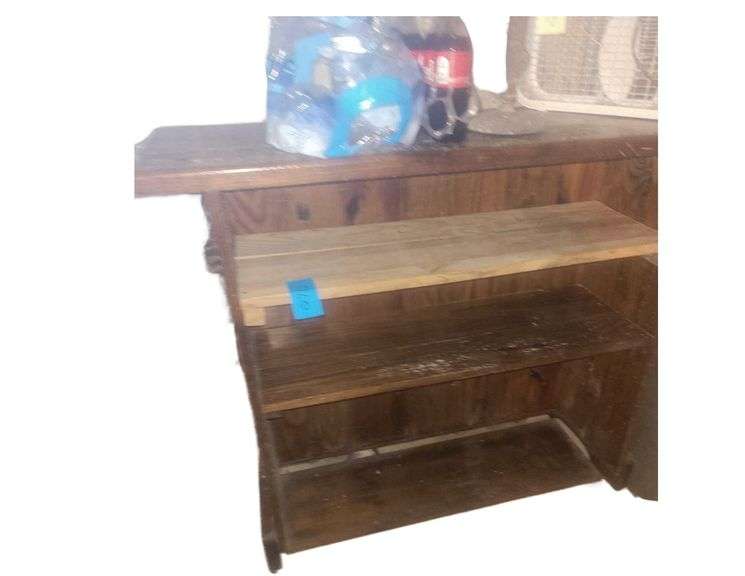Wooden Shelf Cabinet 40x36x20in image