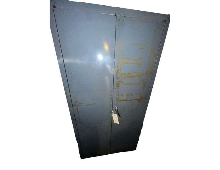 Metal Cabinet 36" x 18" x 72" and Contents image