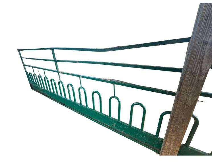 Pair of Sheep and Goat Feed Panels - 8’ ea image