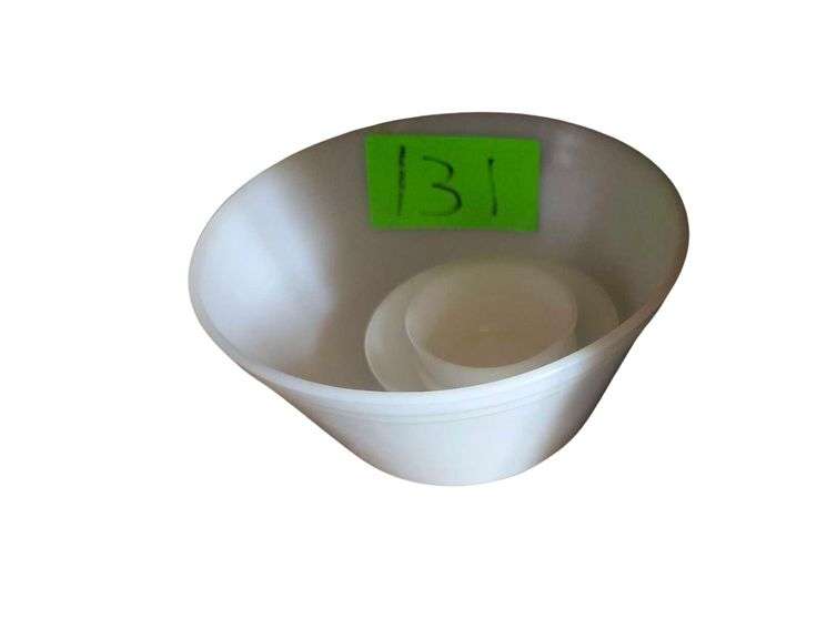 Various White Vintage Bowls image