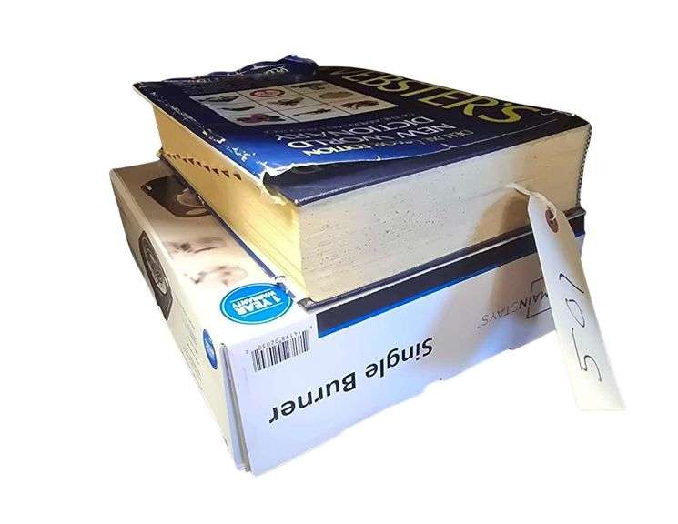 Webster Dictionary- Single Burner image