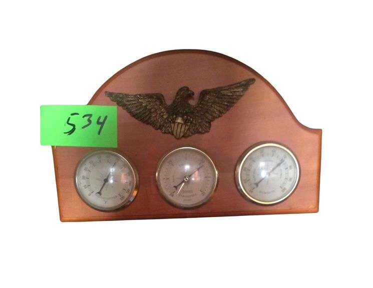 Vintage Springfield Barometer image