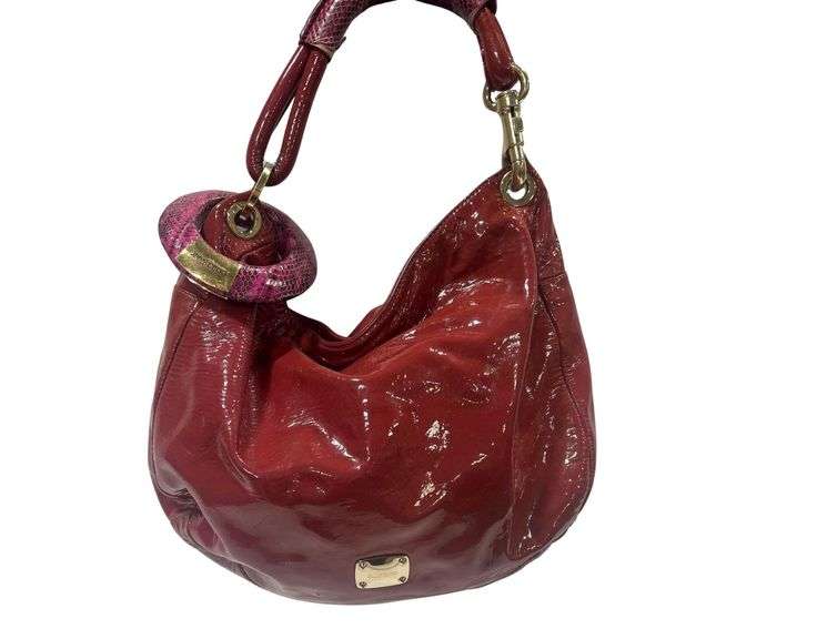 Jimmy Choo Red Patent Leather Purse