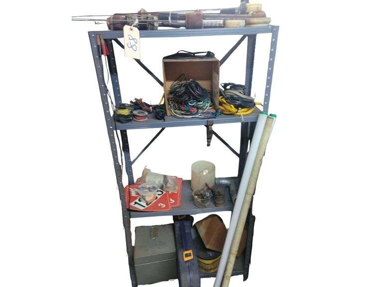 5' Metal Rack Wire & Wiring Harness - Empty Tool Booxes image