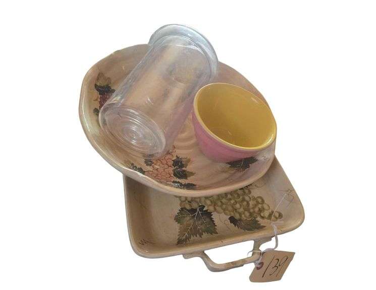 Ornate Serving Dishes From Italy image