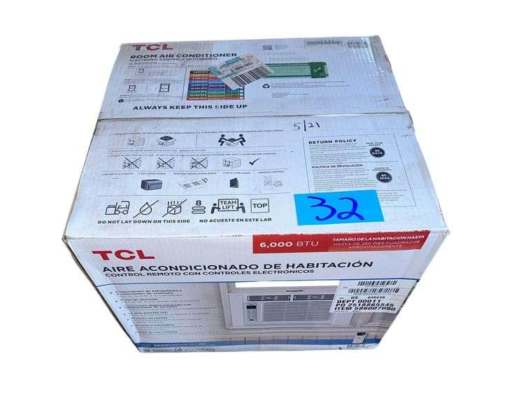 TCL 6000 BTU Window Unit Air Conditioner image