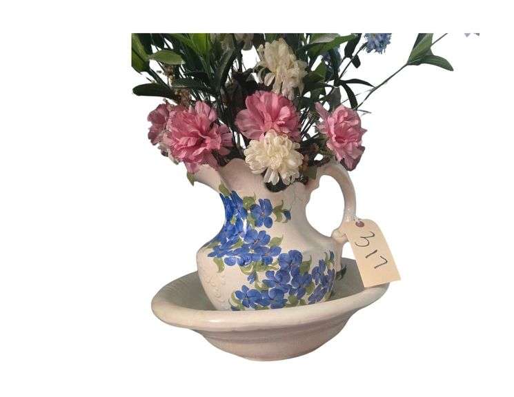 12in Bowl and Pitcher image