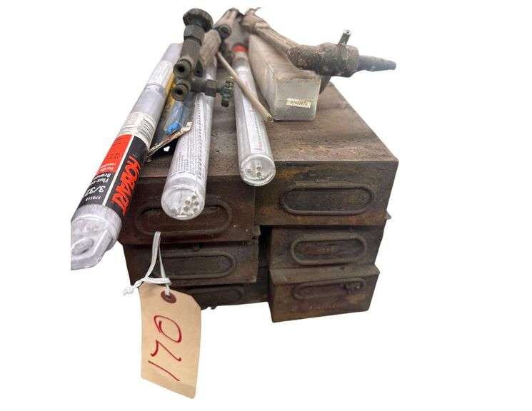 Lot of Welding Rods - Torch Tips image