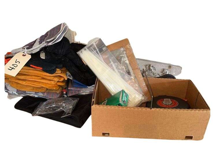 Work Gloves - Zip Ties - Tape Measure image