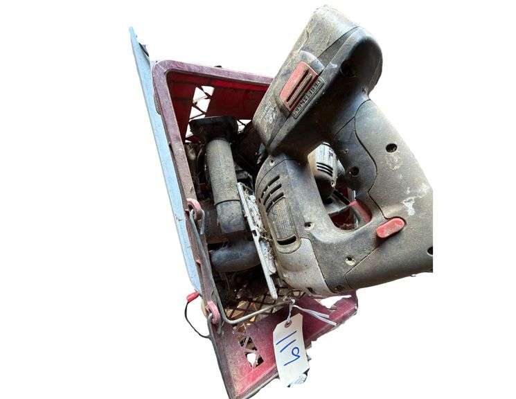 Various Craftsman Cordless Tools - 2 Batteries image