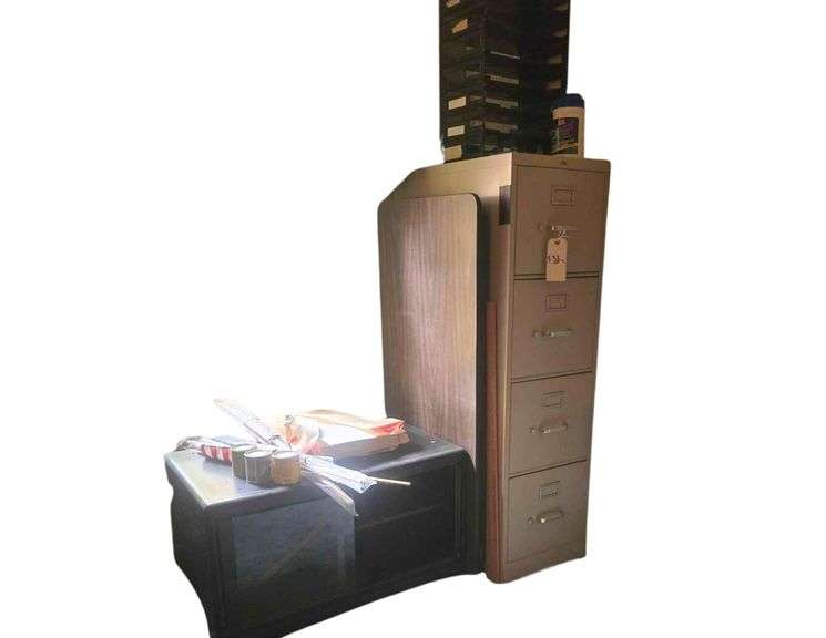 Filing Cabinet - Tv Stand - File Organizer image