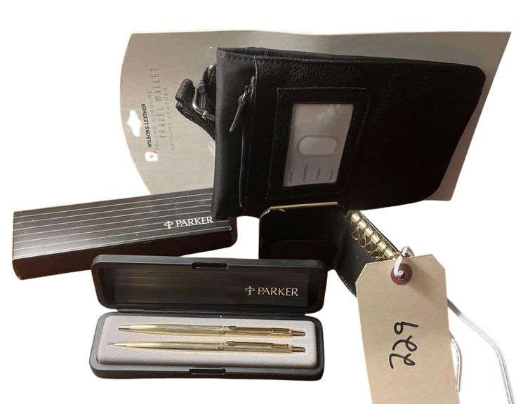 2 Parker Pen Sets - Wallets etc. image
