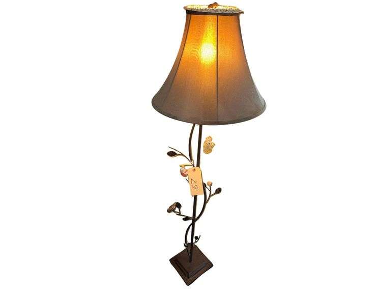 Bird Themed Lamp 4’H.