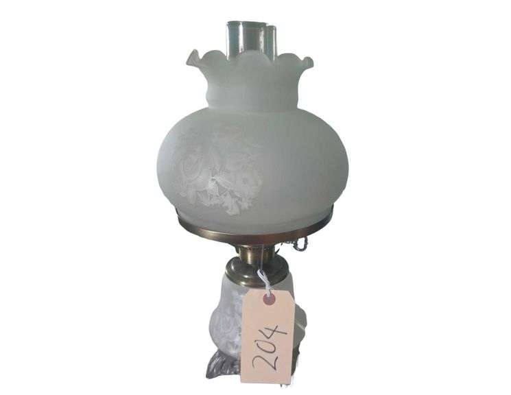Ornate Hurricane Lamp image