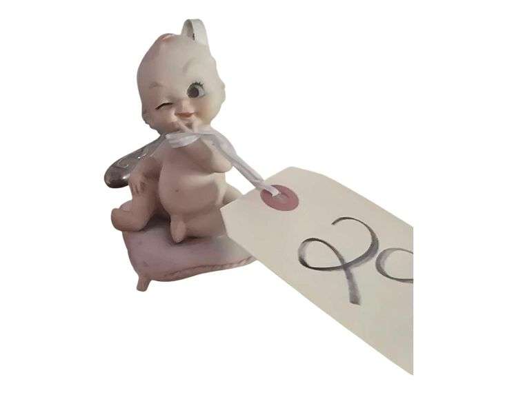 3in Vintage Bisque Kewpie Figurine image