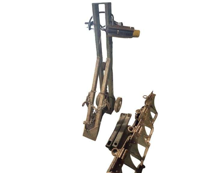 Frame Jack - w/ 4 Mo Clamp Adjustable Chainless Anchoring System Attachments