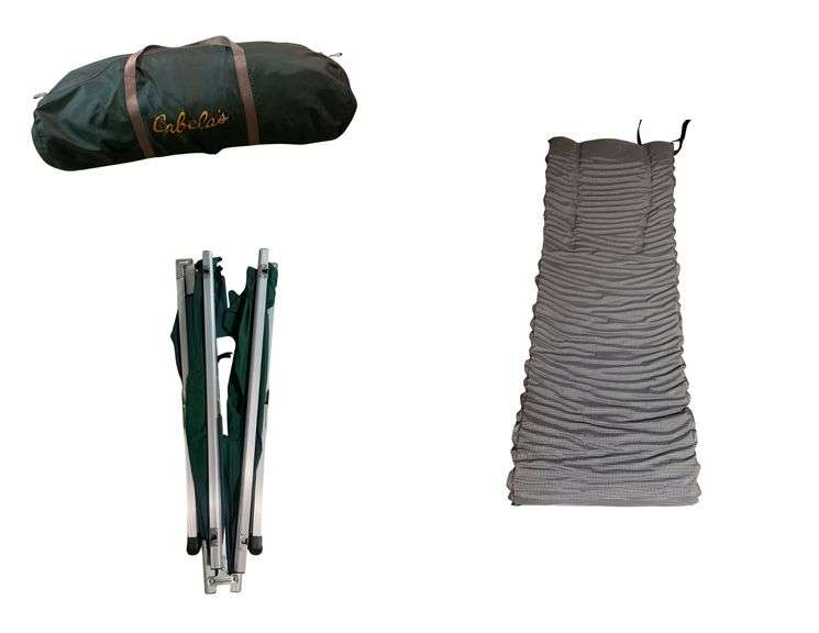 Camping tent and gear mats,sleeping bags and cot image
