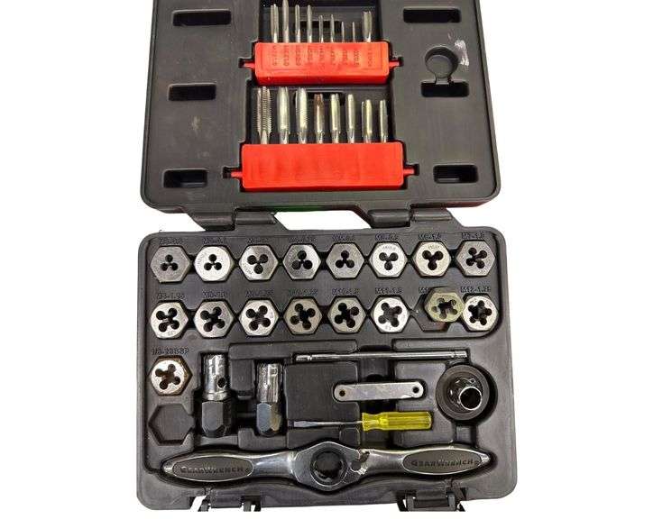 Gear Wrench 40pc Metric Tap & Die Drive Tool Set image