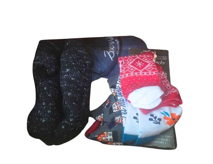 Various Sized Clothing and Nightgowns Size L- Socks image