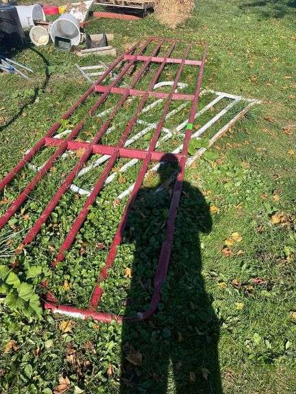16 Foot and a 8 Foot Farm Gates image