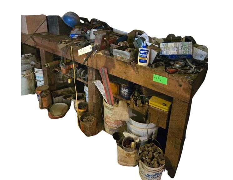 Contents on Top and Under Workbench image