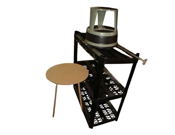 Plastic Shelf - Step Stool - Closet Rod image