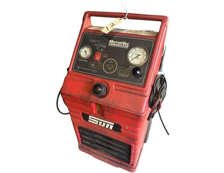 Snap-On Sun MotorVac Carbonclean Fuel Injector Cleaner System - Model EEFS100C image