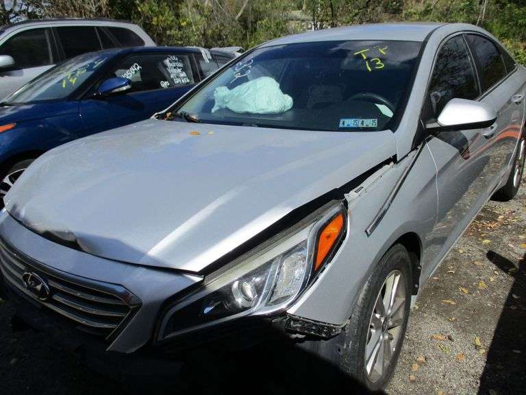 SILVER , 2016, HYUNDAI SONATA, 5NPE24AF7GH362382, ,