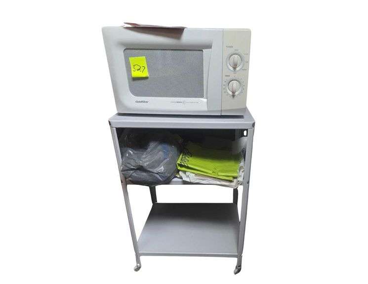 Goldstar Microwave & 30" Rolling Stand image