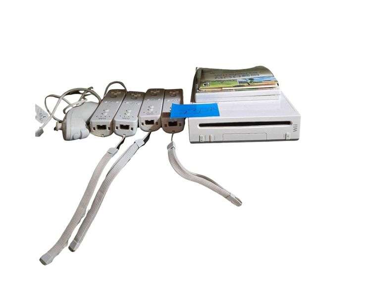 Wii Game Unit with Controls image