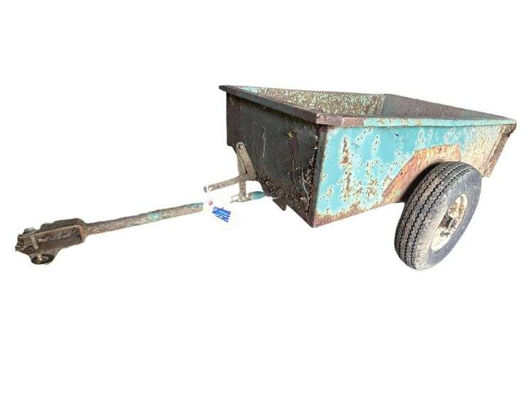 Dump Cart for Riding Mower - 29" x 44" x 11" w/o Hitch image