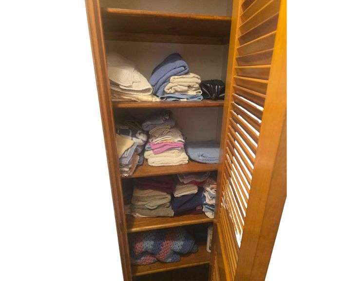 Afghan and Various Towels image