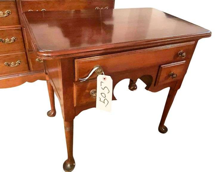 Wooden End Table 28x17x24 Inches - Solid Wood PA House image